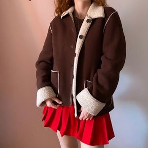 Brown Fleece Jacket